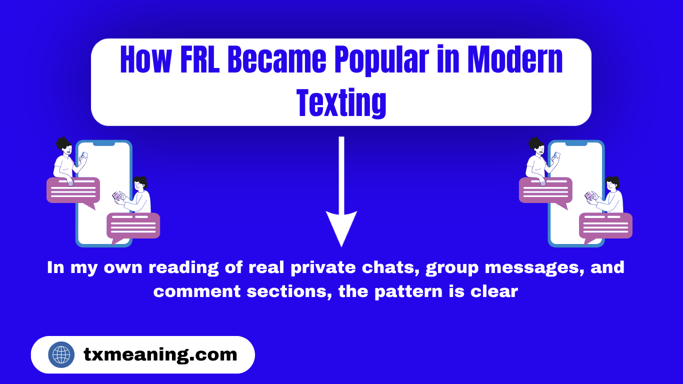 FRL Meaning in Text