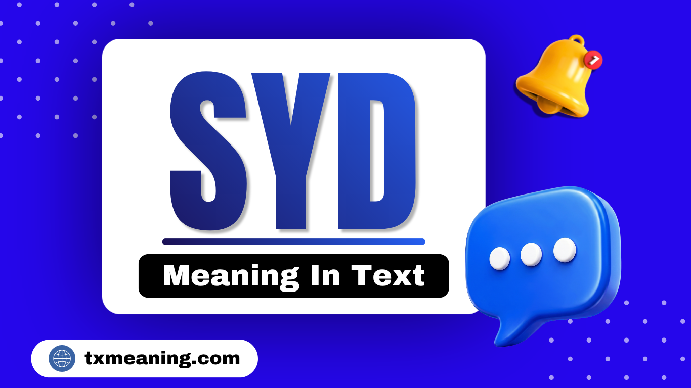SYD Meaning in Text