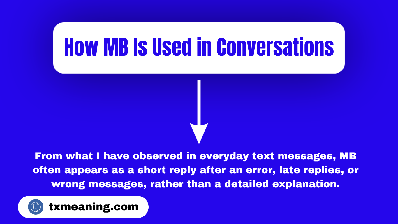 How MB Is Used in Conversations Whats MB Mean In Text