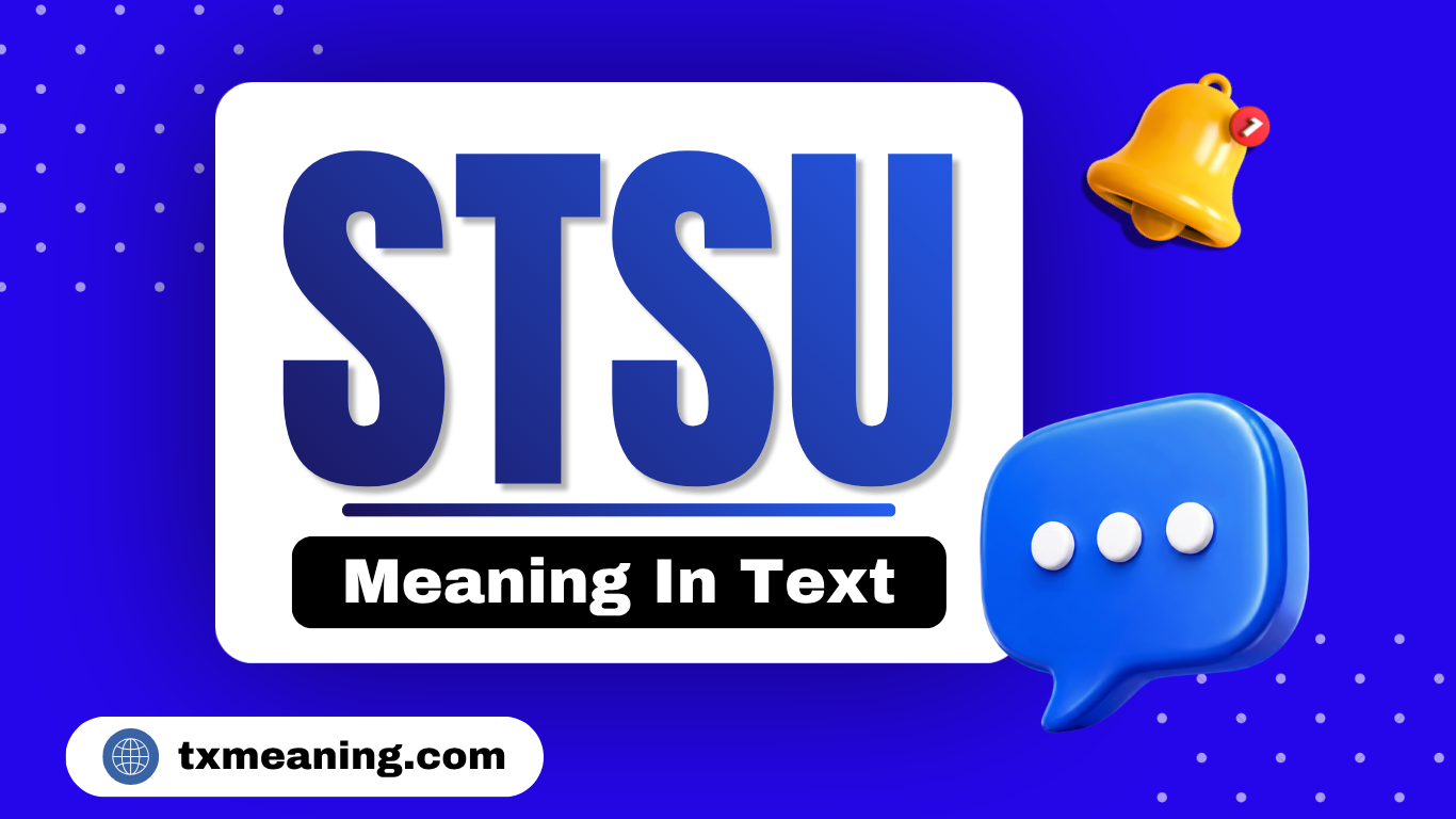 STSU Meaning in Text